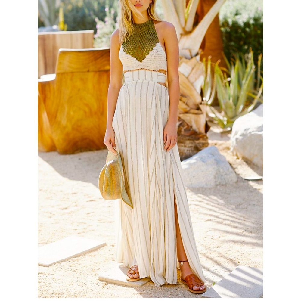 Free People Harper Maxi Dress Medium NWT
